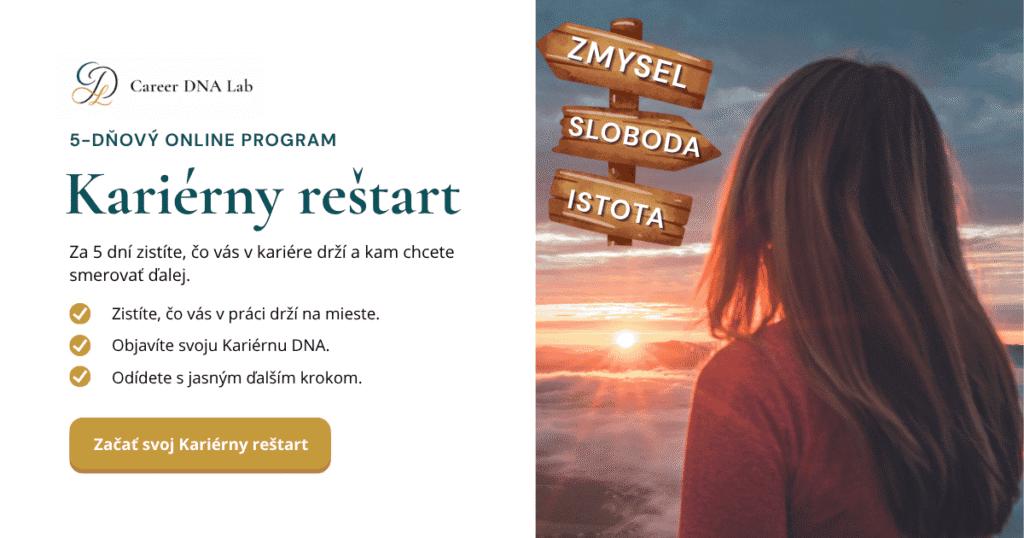Kariérny reštart - 5-dňový online program
